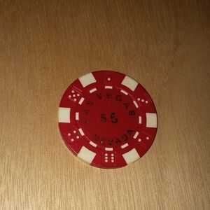 Las Vegas Red Poker Chip